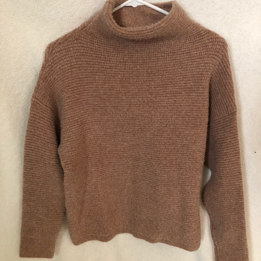 Madewell Mauve Turtleneck Sweater Sz M